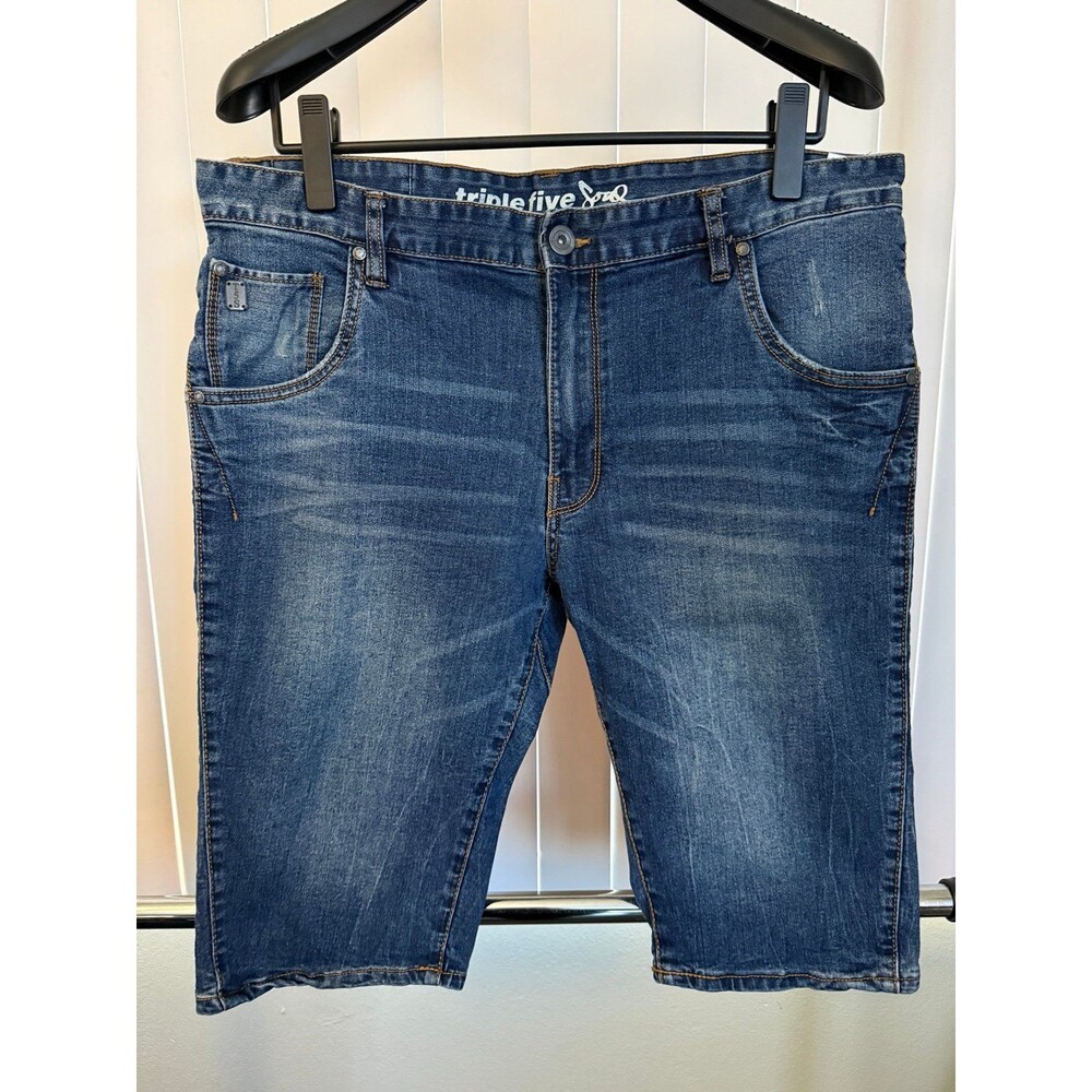 Men’s Triple Five Soul Denim Jeans  Shorts Size 34 Waist